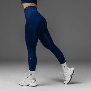 1st Phorm Element Sleek Navy Leggings Medium Tall 30 in inseam